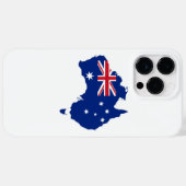 Coques Case-Mate iPhone Drapeau de l'Australie (Verso (horizontal))