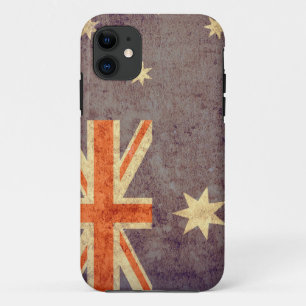 Case-Mate iPhone Case Drapeau de l'Australie - grunge