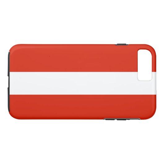 Coques Case-Mate iPhone Drapeau de l'Autriche (Dos (Horizontal))