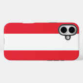Coques Case-Mate iPhone Drapeau de l'Autriche / Drapeau autrichien (Verso (horizontal))