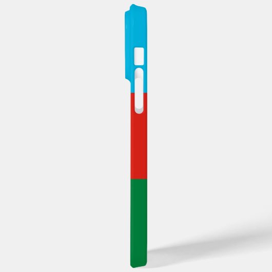 Coques Case-Mate iPhone Drapeau de l'Azerbaïdjan (Verso / Gauche)