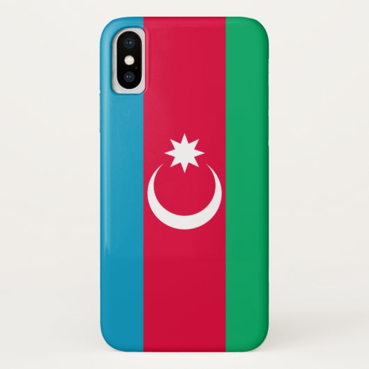 Coques Case-Mate iPhone Drapeau de l'Azerbaïdjan (Dos)