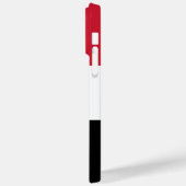 Coques Case-Mate iPhone Drapeau de l'Égypte (Verso / Gauche)