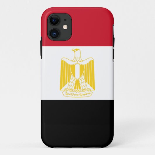 Coques Case-Mate iPhone Drapeau de l'Égypte (Dos)