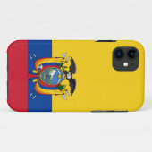 Coques Case-Mate iPhone Drapeau de l'Equateur Coque-coque iphone (Dos (Horizontal))