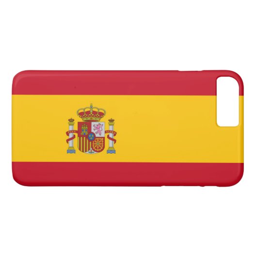 Coques Case-Mate iPhone Drapeau de l'Espagne (Dos (Horizontal))