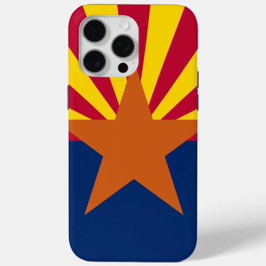 Coques Case-Mate iPhone Drapeau de l'État d'Arizona (Verso)