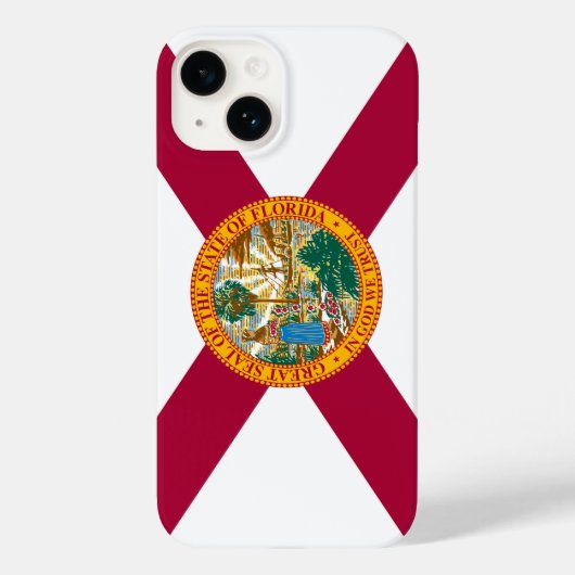 Coques Case-Mate iPhone Drapeau de l'État de Floride (Verso)
