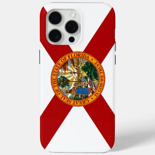 Coques Case-Mate iPhone Drapeau de l'État de Floride (Verso)
