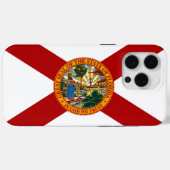 Coques Case-Mate iPhone Drapeau de l'État de Floride (Verso (horizontal))