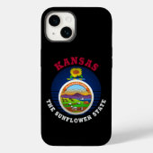 COQUES Case-Mate iPhone DRAPEAU DE L'ÉTAT DE KANSAS SUNLOWER (Verso)