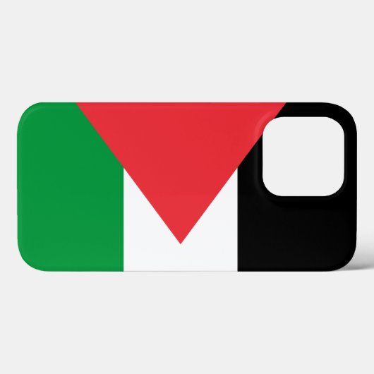 Coques Case-Mate iPhone Drapeau de l'État de Palestine (Verso (horizontal))