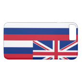 Coques Case-Mate iPhone Drapeau de l'État d'Hawaii (Dos (Horizontal))