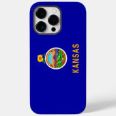 Coques Case-Mate iPhone Drapeau de l'État du Kansas (Verso)