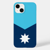 Coques Case-Mate iPhone Drapeau de l'État du Minnesota (Verso)