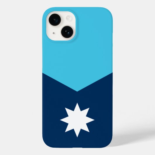 Coques Case-Mate iPhone Drapeau de l'État du Minnesota (Verso)