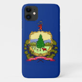Coques Case-Mate iPhone Drapeau de l'État du Vermont (Dos)