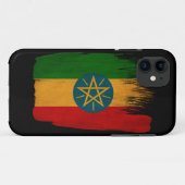 Coques Case-Mate iPhone Drapeau de l'Ethiopie (Dos (Horizontal))