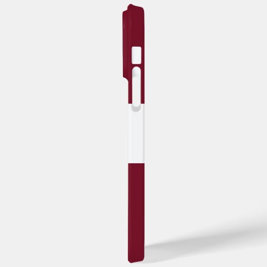 Coques Case-Mate iPhone Drapeau de Lettonie (Verso / Gauche)