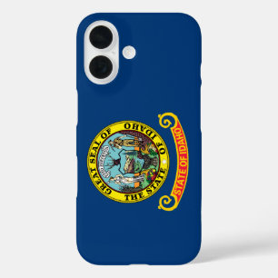 Coques iPhone 16 Drapeau de l'Idaho