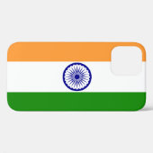 Coques Case-Mate iPhone Drapeau de l'Inde (Verso (horizontal))