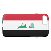 Coques Case-Mate iPhone Drapeau de l'Irak (Dos (Horizontal))