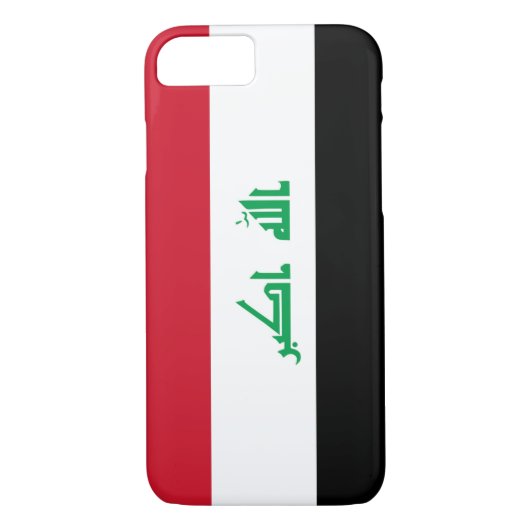 Coques Case-Mate iPhone Drapeau de l'Irak (Dos)