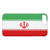 Coques Case-Mate iPhone Drapeau de l'Iran (Dos (Horizontal))