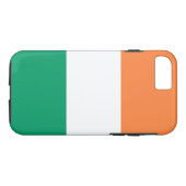 Coques Case-Mate iPhone Drapeau de l'Irlande (Dos (Horizontal))