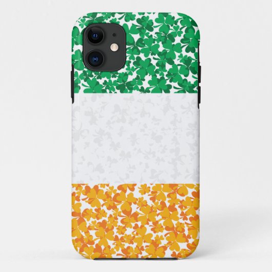 Coques Case-Mate iPhone Drapeau de l'Irlande Shamrock (Dos)