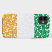 Coques Case-Mate iPhone Drapeau de l'Irlande Shamrock (Dos (Horizontal))