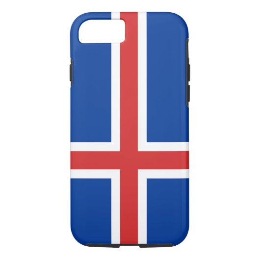 Coques Case-Mate iPhone Drapeau de l'Islande (Dos)