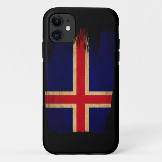 Coques Case-Mate iPhone Drapeau de l'Islande (Dos)