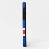 Coques Case-Mate iPhone Drapeau de l'Islande (Dos/Gauche)