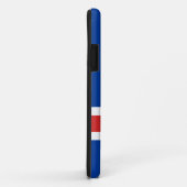 Coques Case-Mate iPhone Drapeau de l'Islande (Dos/Droite)