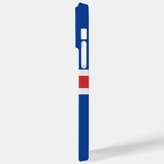 Coques Case-Mate iPhone Drapeau de l'Islande (Verso / Gauche)