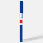 Coques Case-Mate iPhone Drapeau de l'Islande (Verso / Droite)