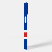 Coques Case-Mate iPhone Drapeau de l'Islande (Verso / Droite)