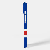 Coques Case-Mate iPhone Drapeau de l'Islande (Verso / Gauche)