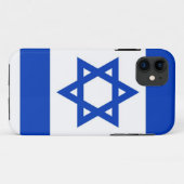 Coques Case-Mate iPhone Drapeau de l'Israël (Dos (Horizontal))
