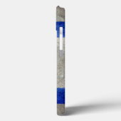 Coques Case-Mate iPhone Drapeau de l'Israël avec de rétros textures (Verso / Gauche)