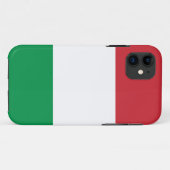 Coques Case-Mate iPhone Drapeau de l'Italie (Dos (Horizontal))