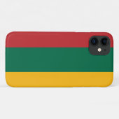 Coques Case-Mate iPhone Drapeau de Lituanie (Dos (Horizontal))