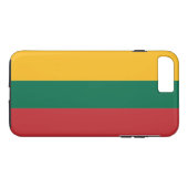 Coques Case-Mate iPhone Drapeau de Lituanie (Dos (Horizontal))