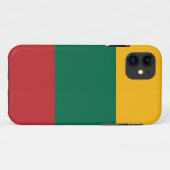 Coques Case-Mate iPhone Drapeau de Lituanie (Dos (Horizontal))