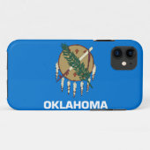 Coques Case-Mate iPhone Drapeau de l'Oklahoma (Dos (Horizontal))