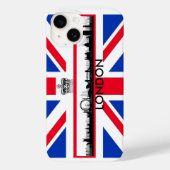 Coques Case-Mate iPhone Drapeau de London Eye Skyline Union Jack (Verso)