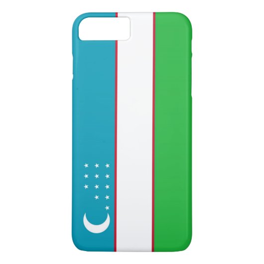 Coques Case-Mate iPhone Drapeau de l'Ouzbékistan (Dos)
