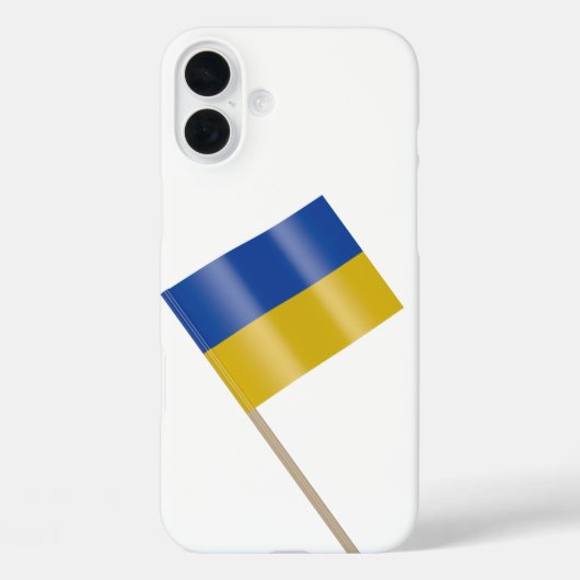 Coques Case-Mate iPhone Drapeau de l'Ukraine (Verso)