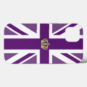 Coques Case-Mate iPhone Drapeau de l'Union Jack britannique patriotique (Verso (horizontal))